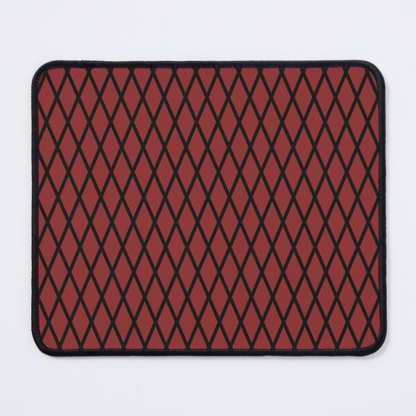 Item preview, Brick Red And Black Lattice Pattern designed and sold by pattern-archive.