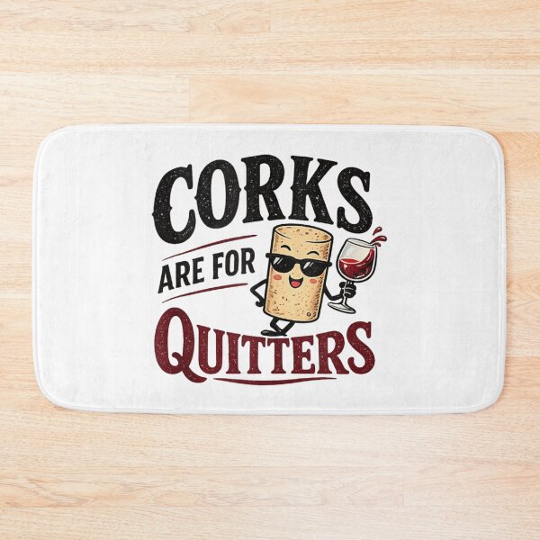 Item preview, Funny Corks Are For Quitters Wine Lover Graphic Tee For Party designed and sold by WilliaMaler.