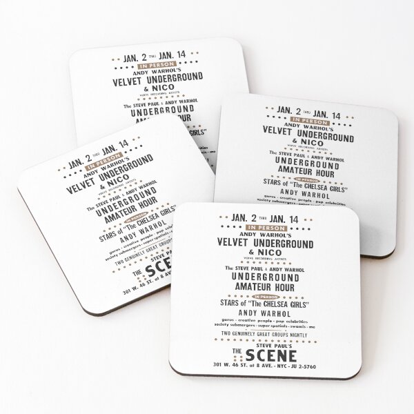 Item preview, Velevet Underground And Nico At Steve Paul's The Scene designed and sold by AestheticNow.