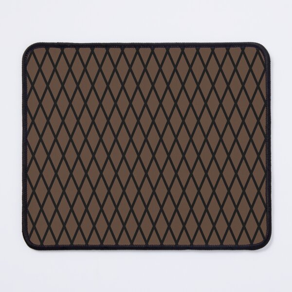 Item preview, Brown And Black Lattice Pattern designed and sold by pattern-archive.