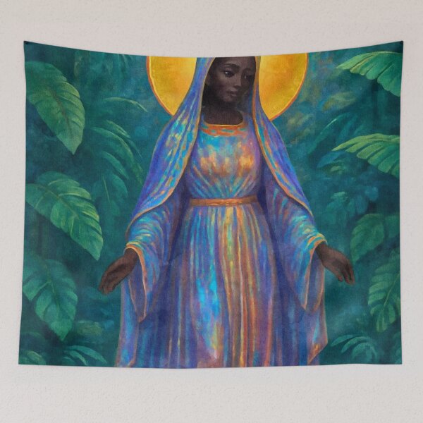 Item preview, The Black Madonna of the Congo designed and sold by asanaworld.