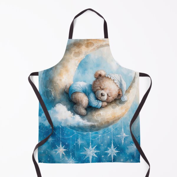 Item preview, Dreamy plush toy on a crescent moon designed and sold by paulrommer.