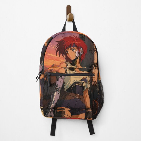 Item preview, Vintage Cyberpunk Mecha Cyborg Girl Sunset designed and sold by bapupa.