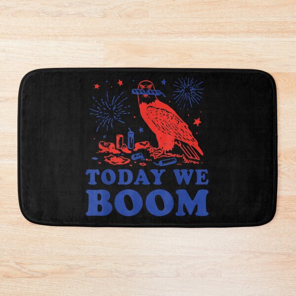 Item preview, Today We Boom Patriotic Bald Eagle Red White Blue Fireworks designed and sold by LittleNhutton.