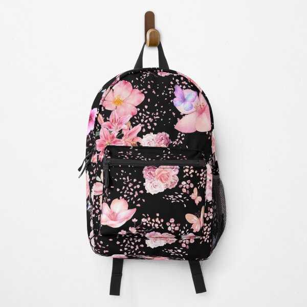 Item preview, Petals After Dark | Pink Floral Butterfly Aesthetic designed and sold by IGLCreative.