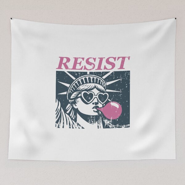 Item preview, resist designed and sold by mariaburchard.