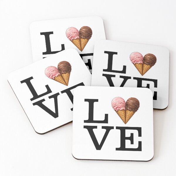 Item preview, For the Love of Ice Cream  designed and sold by Hello Bee Bee.