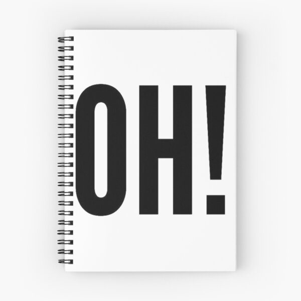 Item preview,  OH! - Bold Expressive One Word Reaction Statement designed and sold by The-SilentPlace.