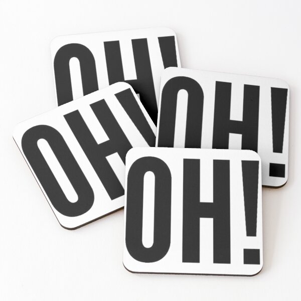 Item preview,  OH! - Bold Expressive One Word Reaction Statement designed and sold by The-SilentPlace.