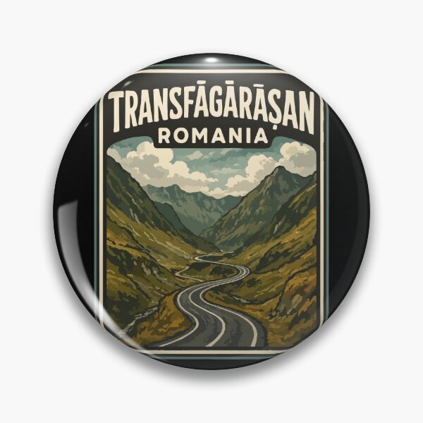 Item preview, Transfagarasan Romania Vintage Travel designed and sold by TomFrontierArt.
