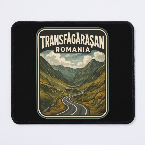 Item preview, Transfagarasan Romania Vintage Travel designed and sold by TomFrontierArt.