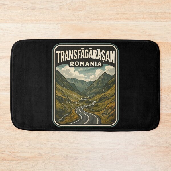Item preview, Transfagarasan Romania Vintage Travel designed and sold by TomFrontierArt.