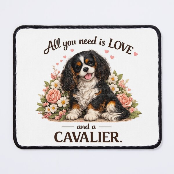 Item preview, All You Need Is Love and a Cavalier designed and sold by SpottyRainbow.