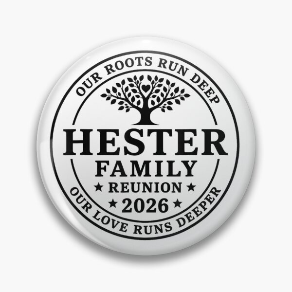 Item preview, Hester Family Reunion 2026 Our Roots Deep Love Deeper Seal designed and sold by LittleNhutton.