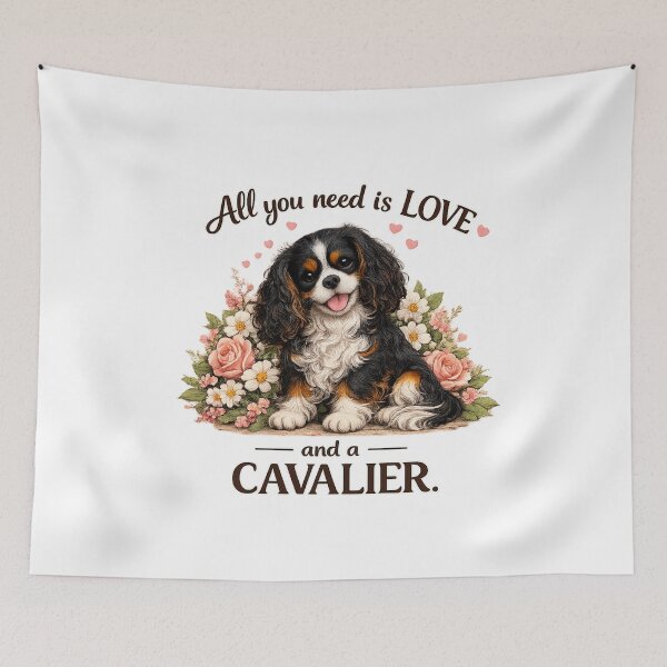 Item preview, All You Need Is Love and a Cavalier designed and sold by SpottyRainbow.