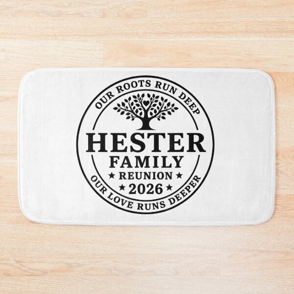 Item preview, Hester Family Reunion 2026 Our Roots Deep Love Deeper Seal designed and sold by LittleNhutton.