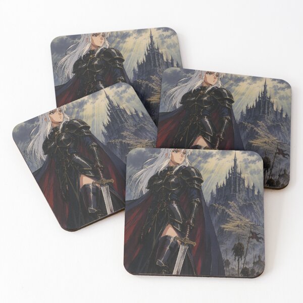 Item preview, Retro Dark Fantasy Anime Knight Castle designed and sold by bapupa.