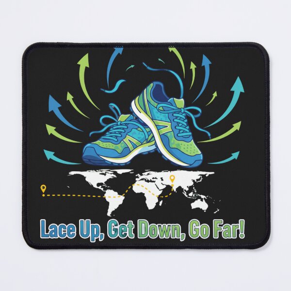 Item preview, Lace Up, Get Down, Go Far! designed and sold by MaciejErdon.