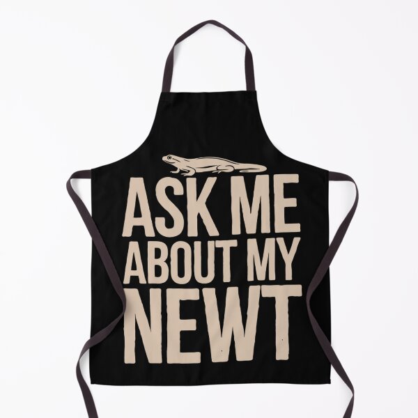 Item preview, Ask Me About My Newt Funny Amphibian Owner Lizard Art designed and sold by LittleNhutton.