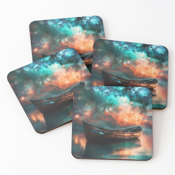 Item preview, Cosmic Drift Across Still Waters designed and sold by QuantumDrift.