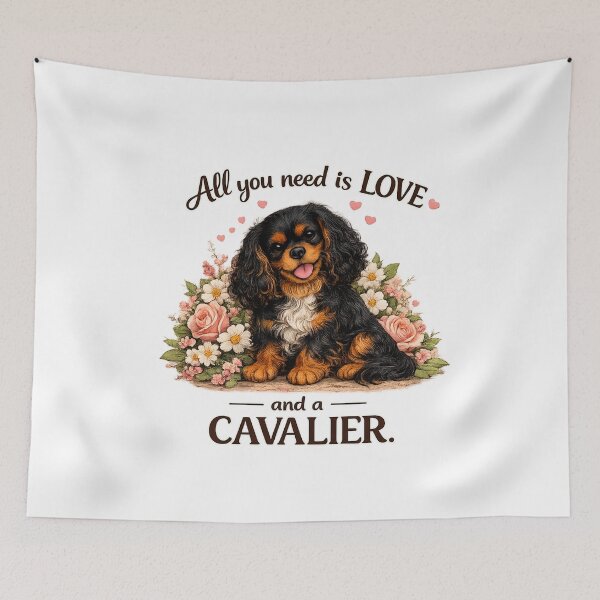 Item preview, All You Need Is Love and a Cavalier designed and sold by SpottyRainbow.