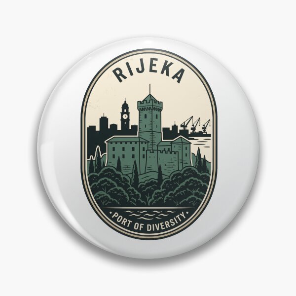 Item preview, Rijeka Croatia Port of Diversity Trsat Castle designed and sold by k3rstman1.
