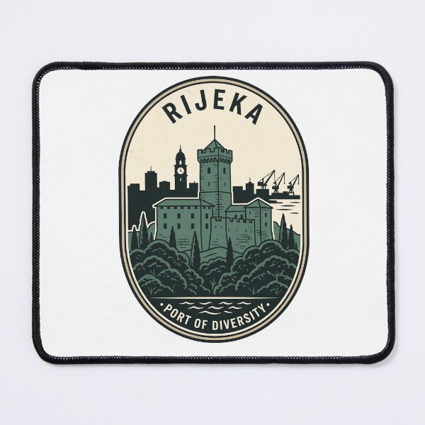 Item preview, Rijeka Croatia Port of Diversity Trsat Castle designed and sold by k3rstman1.