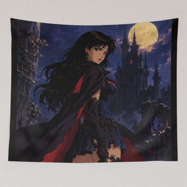 Item preview, Vintage Dark Fantasy Anime Vampire Hunter Moonlight designed and sold by bapupa.