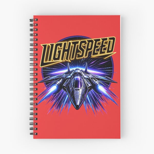 Item preview, Neon Lightspeed Space Fighter Warp Burst designed and sold by Idrojibz.