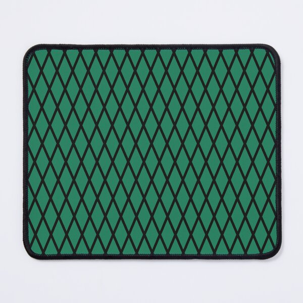 Item preview, Green And Black Lattice Pattern designed and sold by pattern-archive.