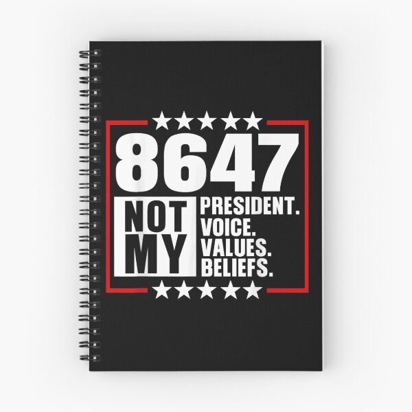 Item preview, 8647 Not My President Political Protest US Election Stars Design designed and sold by YubitaLeLe.