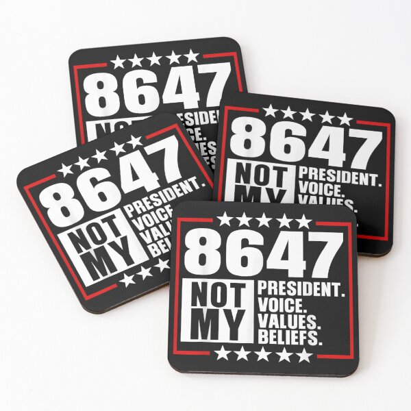 Item preview, 8647 Not My President Political Protest US Election Stars Design designed and sold by YubitaLeLe.