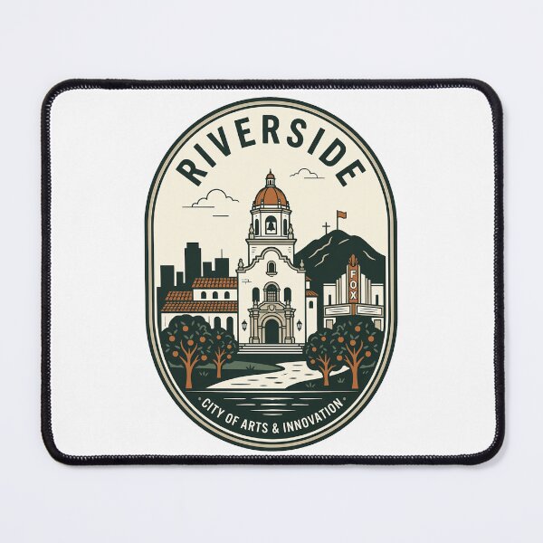 Item preview, Riverside California Mission Inn Vintage Travel Badge designed and sold by k3rstman1.