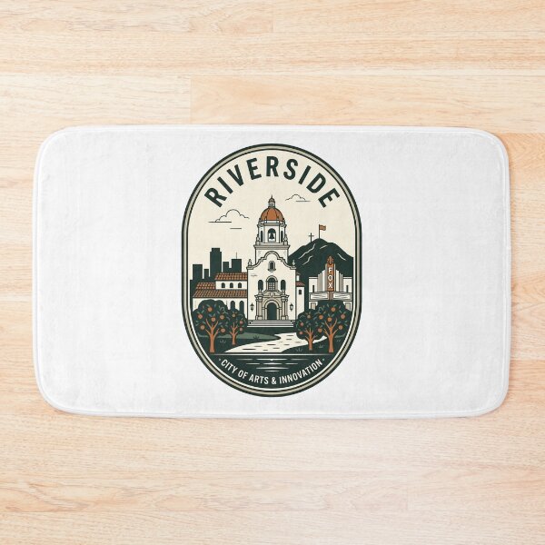 Item preview, Riverside California Mission Inn Vintage Travel Badge designed and sold by k3rstman1.