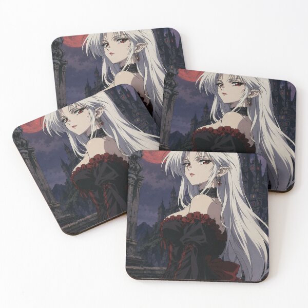 Item preview, Retro Dark Fantasy Gothic Anime Vampire Princess designed and sold by bapupa.