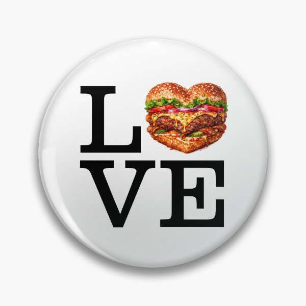 Item preview, For the Love of Burgers designed and sold by Hello Bee Bee.