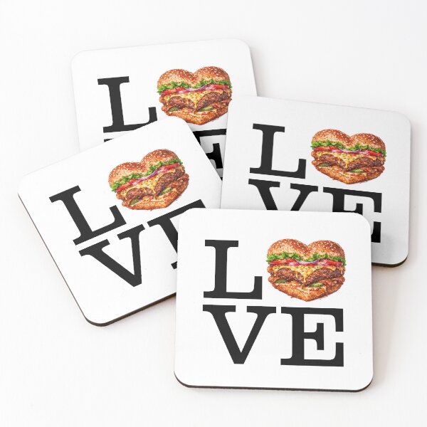 Item preview, For the Love of Burgers designed and sold by Hello Bee Bee.