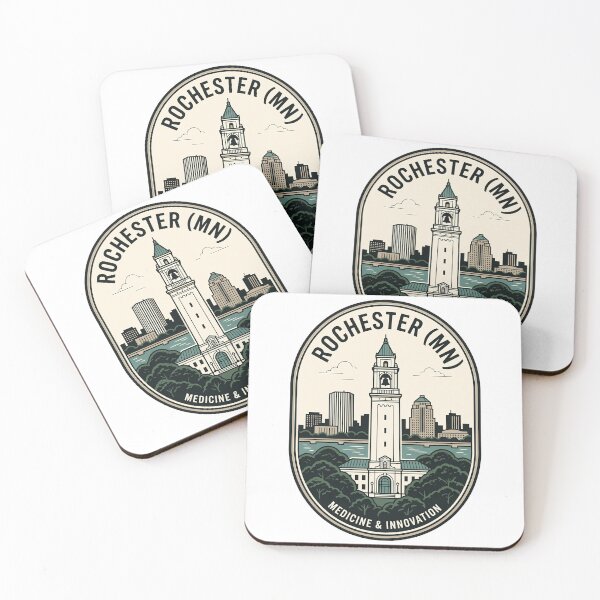 Item preview, Rochester Minnesota Medicine and Innovation Vintage Badge designed and sold by k3rstman1.