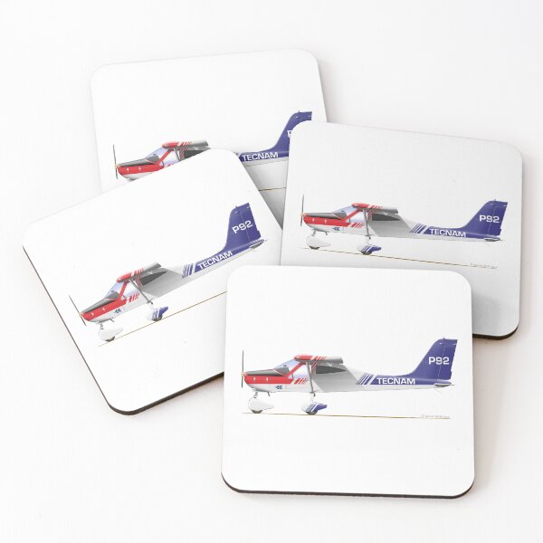 Item preview, TECNAM P92 ECHO NISSAN SCHEME designed and sold by Grubby Fingers Aircraft Illustration.