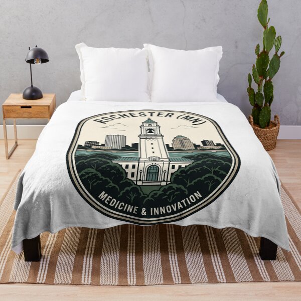 Item preview, Rochester Minnesota Medicine and Innovation Vintage Badge designed and sold by k3rstman1.