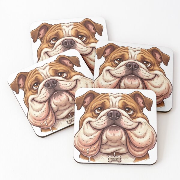 Item preview, Funny English Bulldog Chubby Squishy Jowls Graphic designed and sold by Wear Sculpt.