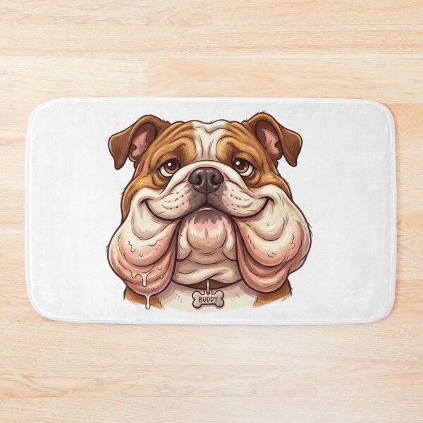 Item preview, Funny English Bulldog Chubby Squishy Jowls Graphic designed and sold by Wear Sculpt.