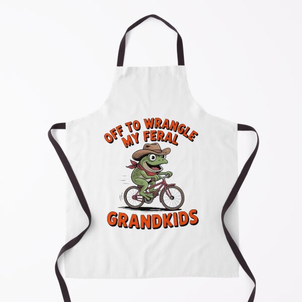 Item preview, Off to Wrangle My Feral Grandkids designed and sold by OlizaPrint.