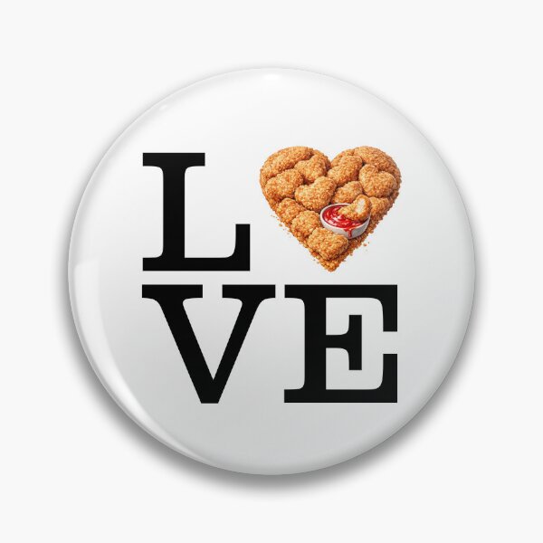 Item preview, For the Love of Chicken Nuggets  designed and sold by Hello Bee Bee.