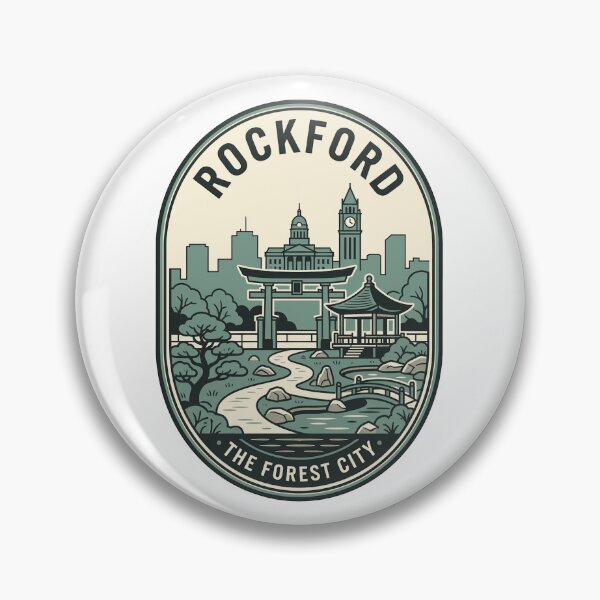 Item preview, Vintage Rockford Illinois Forest City Japanese Garden designed and sold by k3rstman1.