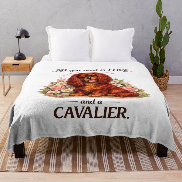 Item preview, All You Need Is Love and a Cavalier designed and sold by SpottyRainbow.