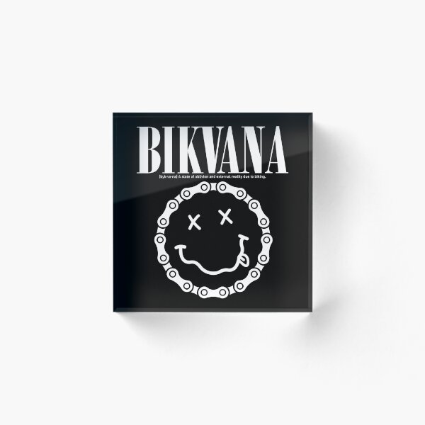 Item preview, "BIKVANA" — AN ALTERED STATE OF REALITY DUE TO BIKING! designed and sold by Spokelore.
