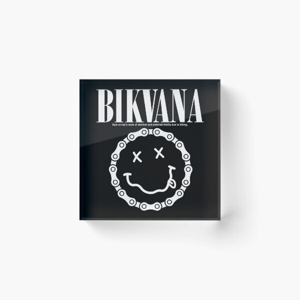 Item preview, "BIKVANA" — AN ALTERED STATE OF REALITY DUE TO BIKING! designed and sold by Spokelore.