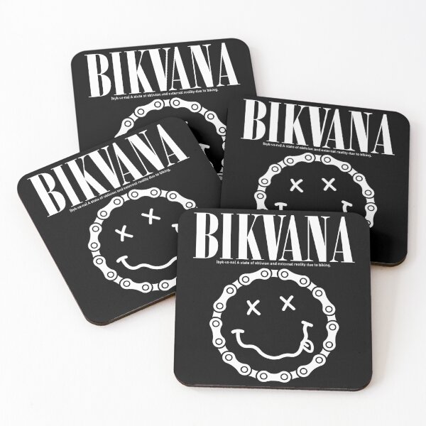 Item preview, "BIKVANA" — AN ALTERED STATE OF REALITY DUE TO BIKING! designed and sold by Spokelore.