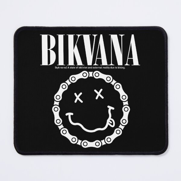 Item preview, "BIKVANA" — AN ALTERED STATE OF REALITY DUE TO BIKING! designed and sold by Spokelore.